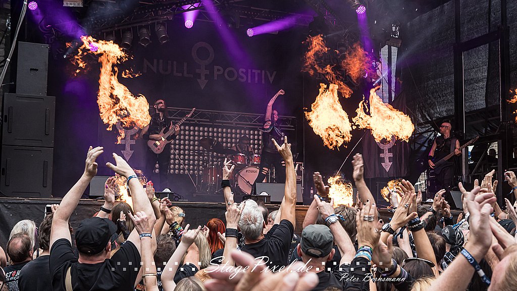 Null Positiv auf dem Castle Rock Festival 2023