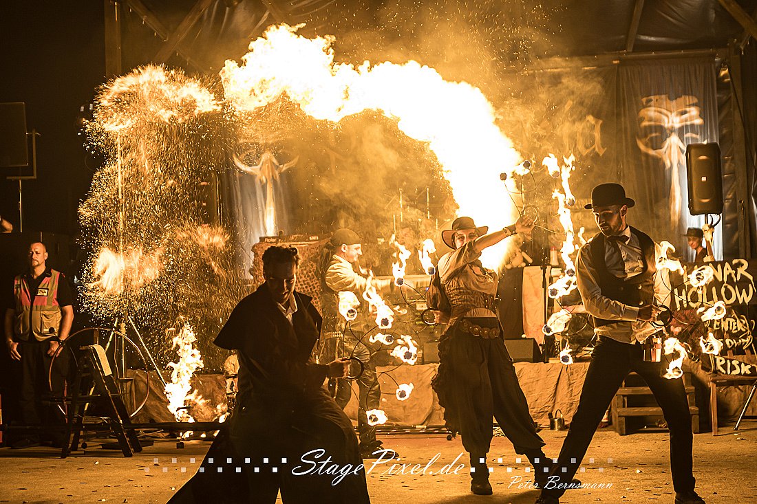 Feuershow (Hildesheim M'era Luna Festival 2024)